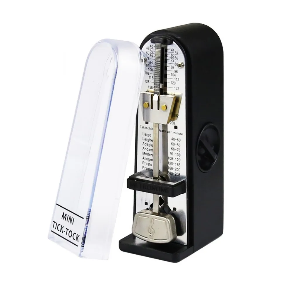 Universal Mechanical Metronome Portable Metronome For Piano Guitar Violin Ukulele Mechanism Metal Movement Metronome Accessory