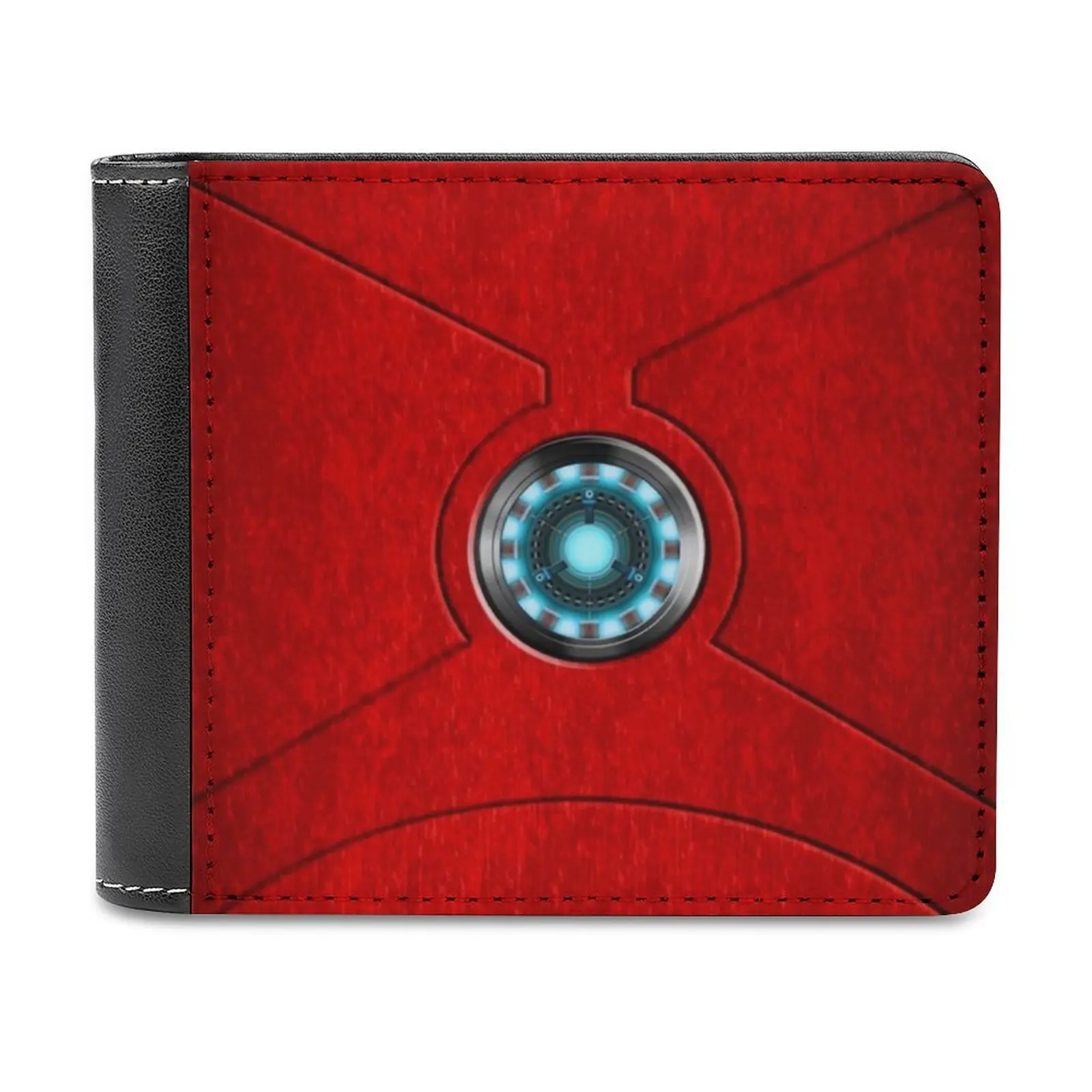 

Бронежилет супергероя, мягкие мужские кошельки, новый кошелек, держатели для кредитных карт, мужские кошельки, мужской кошелек, супергерой Старк Тони Старк, дуга