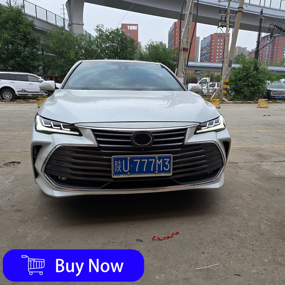 For Toyota Avalon 2019-2024 models, automatic headlight assembly upgrade, new LED projector lens, plug-and-play tool