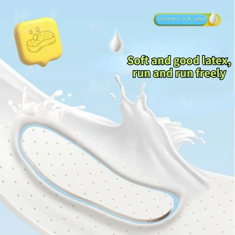 1 لفة لتقوم بها بنفسك النعال اللاتكس ذاتية القطع لينة مريحة الرياضة امتصاص الصدمات إدراج حذاء الكبار الاطفال امتصاص الصدمات نعل رياضي