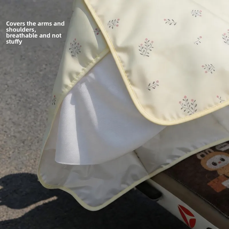 Electric scooter windshield cover, thin summer version, provides a cooling and sun-protective effect for electric motorcycles202