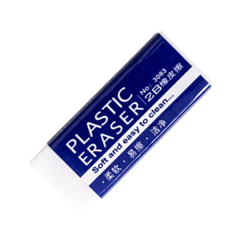 10 шт. белые резиновые ластики, ластики для карандашей, маленькие, большие белые ластики для школьного офиса, художественные для