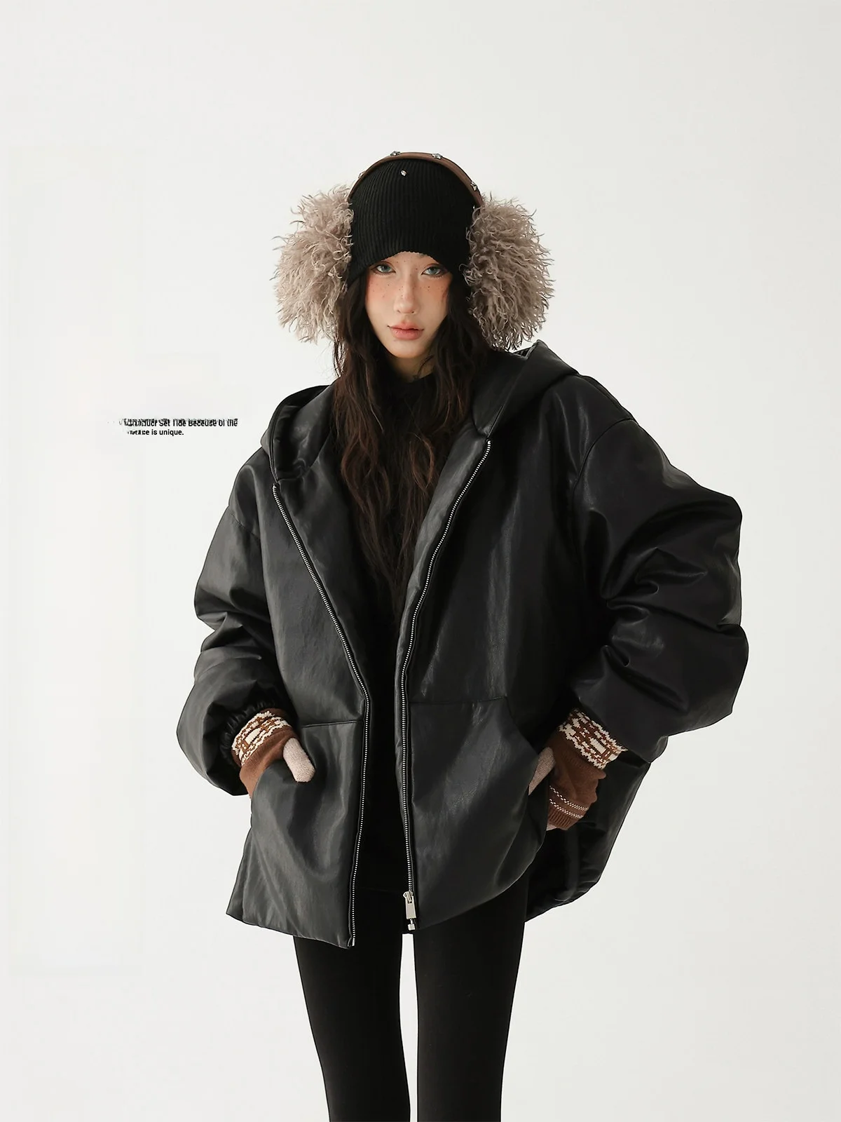 

Женская байкерская куртка AceStudios из утолщенного хлопка с подкладкой, свободного кроя, в американском ретро-стиле, функциональная ветровка с капюшоном