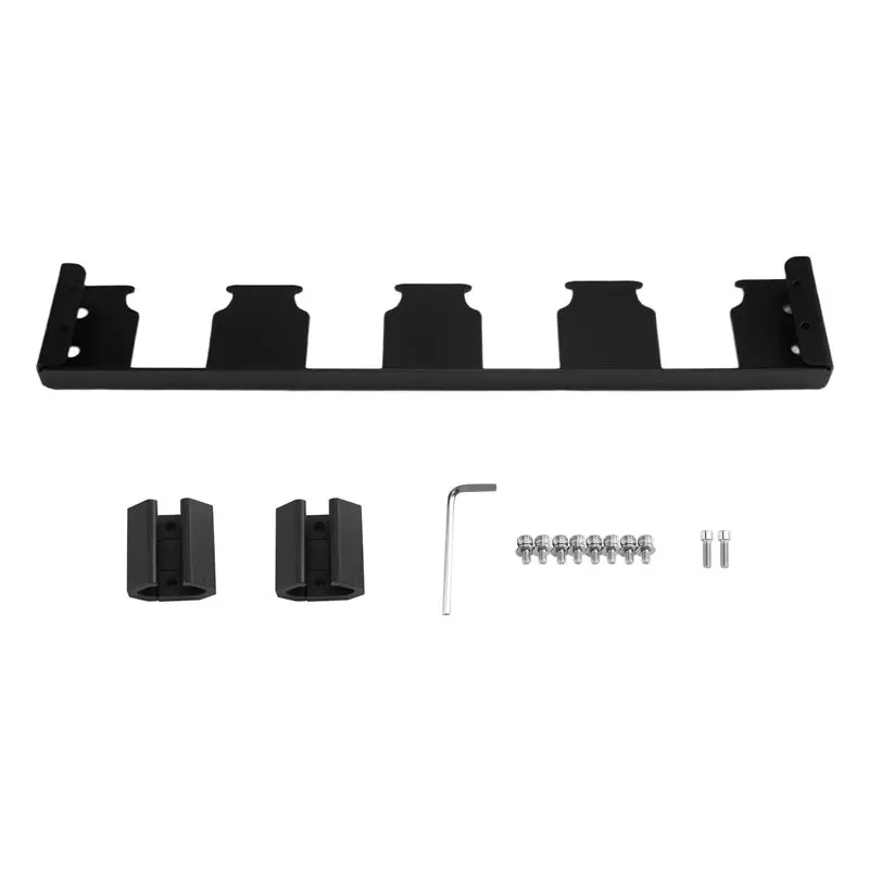 A67P-4 Slots Battery Holder Toolbox Expansion Battery Holder Bracket Effortless Side Battery Storage Bracket