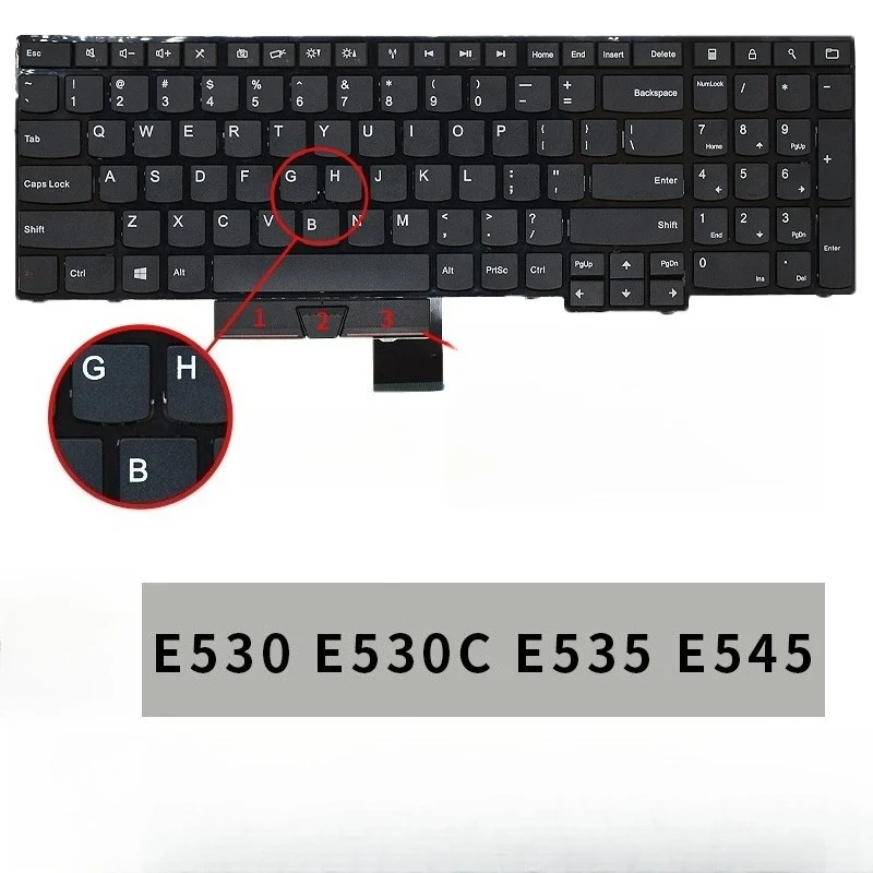 For Lenovo ThinkpadE430C E570 E560 E450C E470C E330 W450 Keyboard