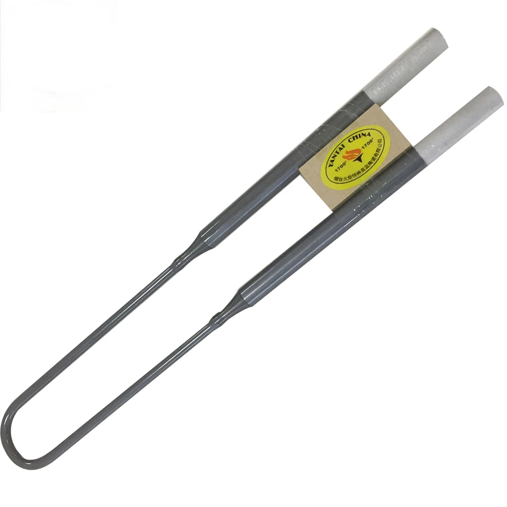 TC1700 U Type Mosi2  Flexible Ceramic Mosi2 Heating Element for  Electric Furnace