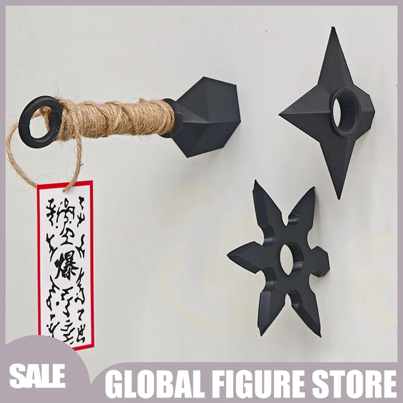

10cm 3D Printed Naruto Kunai Game 4th Hokage Minato Kakashi Akatsuki Itachi & Pain Cosplay Prop Leaf Village Anime Accessory
