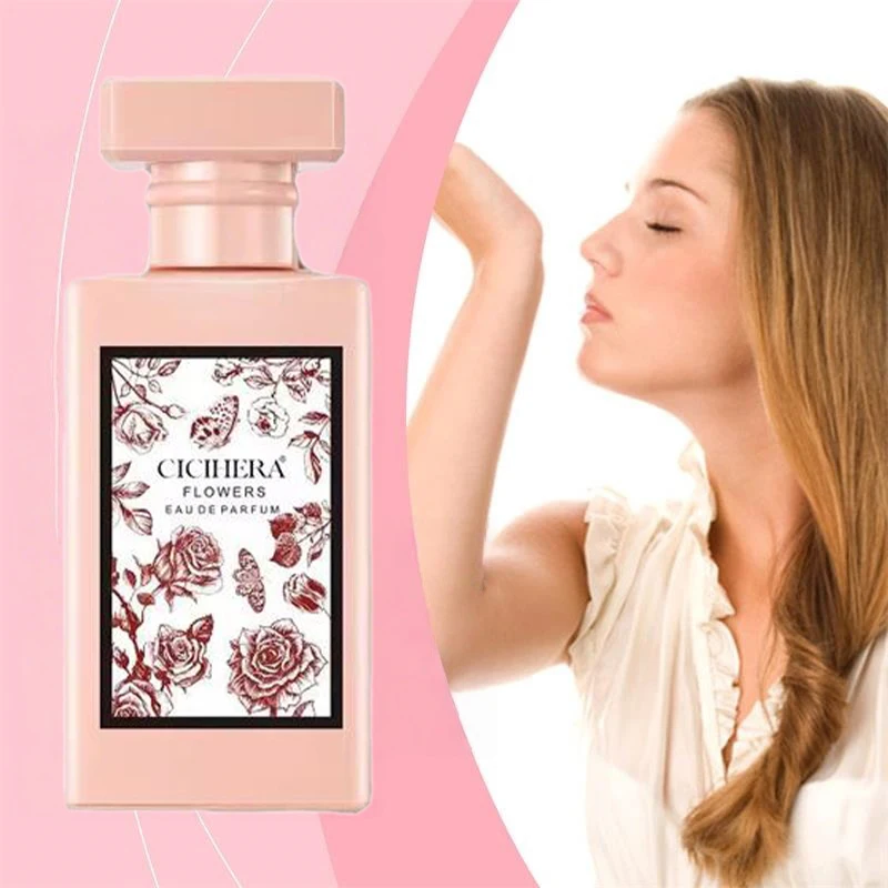 Luxury Brand Women's Perfume Natural Fresh Vanilla Rose Jasmine Eau De Toilette Radiating Allure Seductive Pheromones Perfume