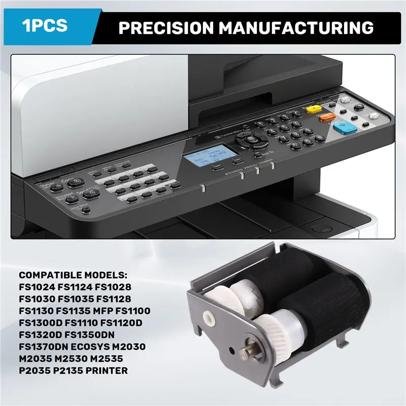 Exquisite-Replacement Pickup Feed Roller For Kyocera FS1030, FS1035, FS1128, FS1130, And FS1135 Paper Tray Parts
