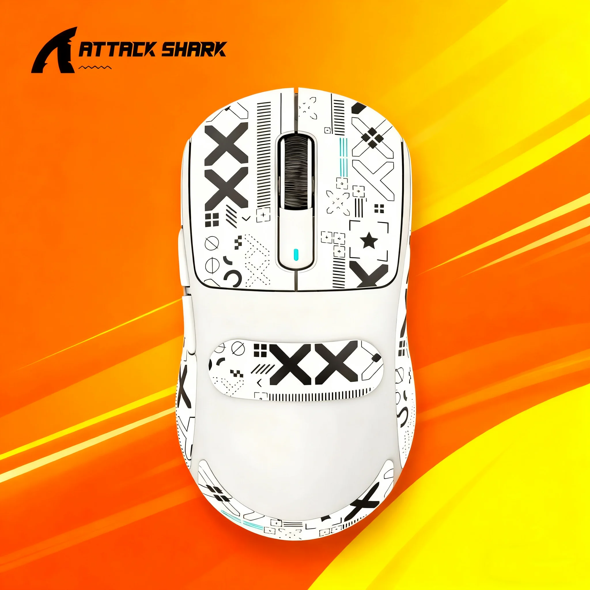 4K/8K Wireless Gaming Mouse, 26K DPI, Tri-Mode (Wired/2.4GHz/BT5.2), Lightweight,ATTACK SHARK X3/X3PRO PAW3395 Sensor For Gamer