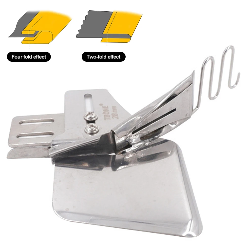 شقة آلة الخياطة الموثق الملحقات ، آلة الخياطة المنزلية ، مزدوجة أضعاف ، زاوية الموثق مرفق ، متفوقا أضعاف ، الشباك جهاز #6