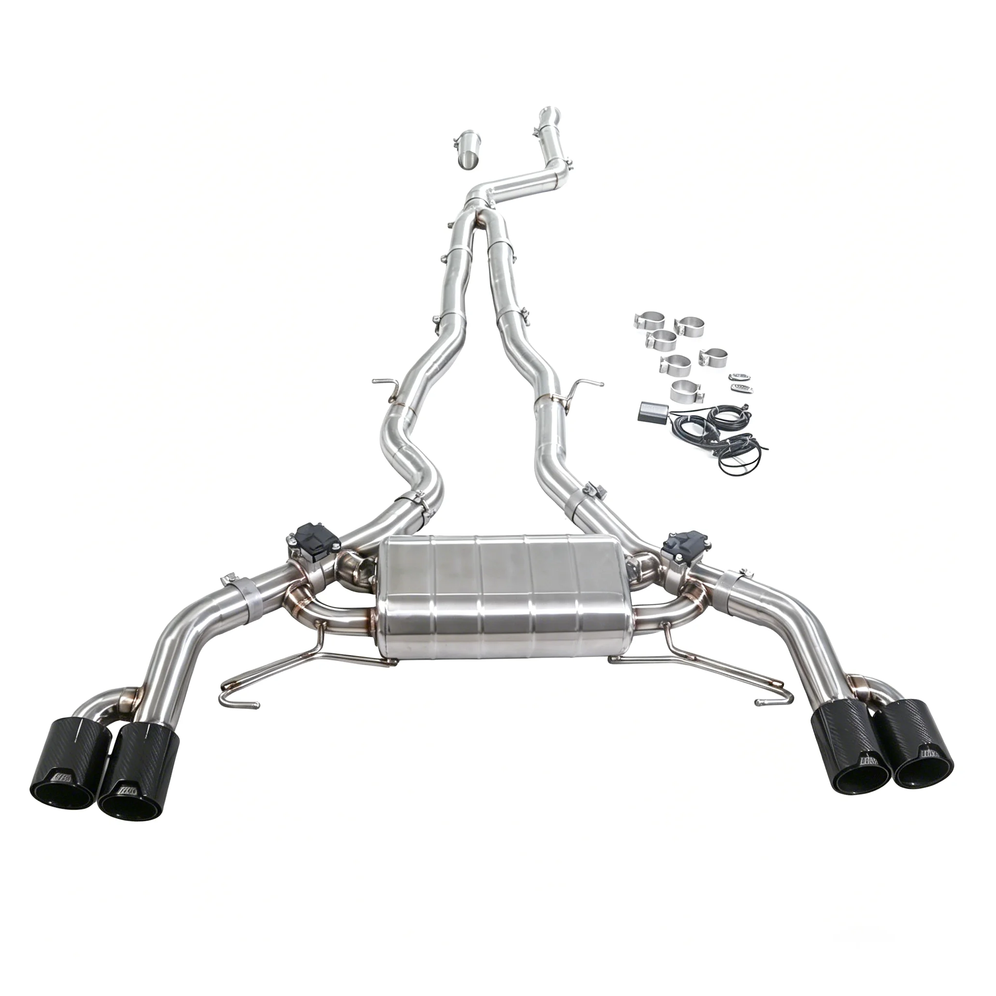 

GFC catback exhaust muffler for 2019~2024 BMW X3 M40i G01 X4 M40i G02 3.0T Car electric valve exhaust system made of SUS304 pipe