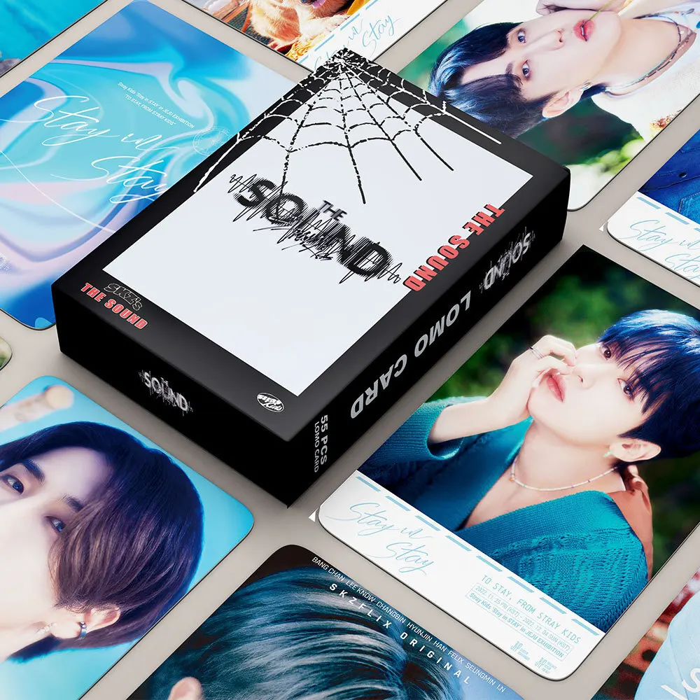 

Kids' Stray Children's Album, The Sound, Supporting Commemorative Lomo Camutu Poster, Fashion Card