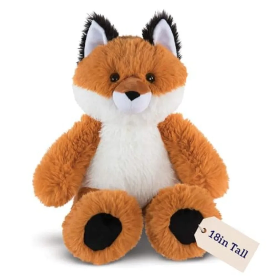 

Vermont Teddy Bear Stuffed Fox - Oh So Soft Fox Stuffed Animal Plush Toy for Red 18 Inch
