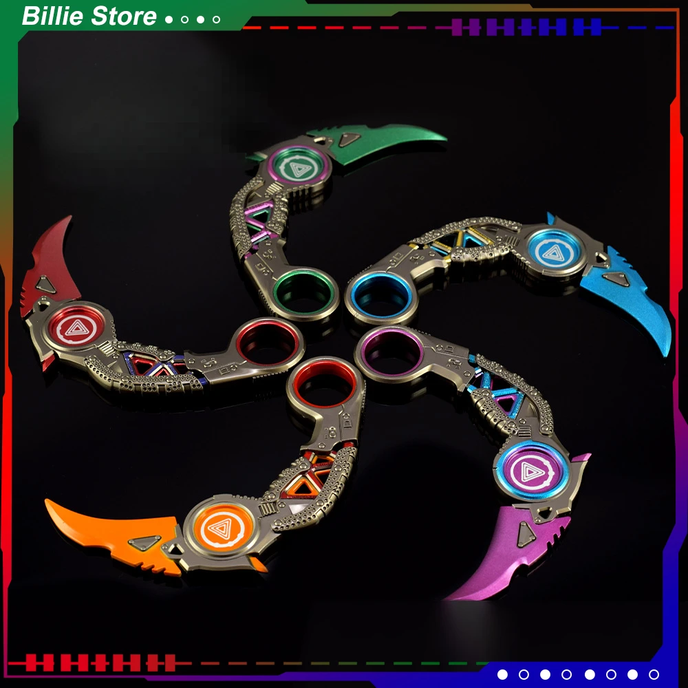 Apex Legends Raptor Karambit Knife Metal Model 15cm Outdoor Knives Toy Safety Sword Online Ninja Game Anime Sword Gift