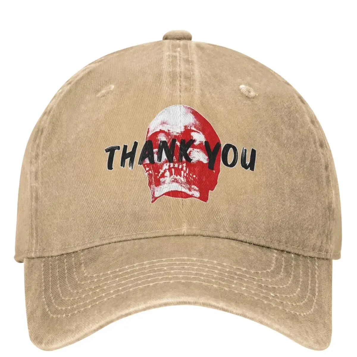 Depeche Modes Thank You Skull Rock Band Baseball Caps Merch For Unisex Retro Distressed Washed Hats Casquette Dad Hat Adjustable