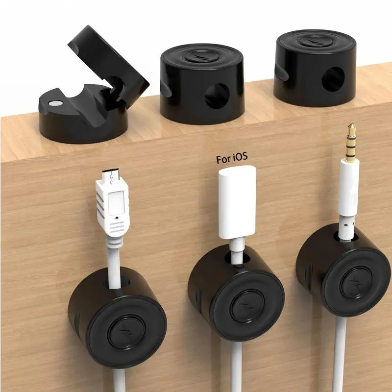 Wire Holder Keeper Organizer Desktop Cord Clip Holder Thoughtful Details Cable Storage Tool For Mobile Phone Charging Cables