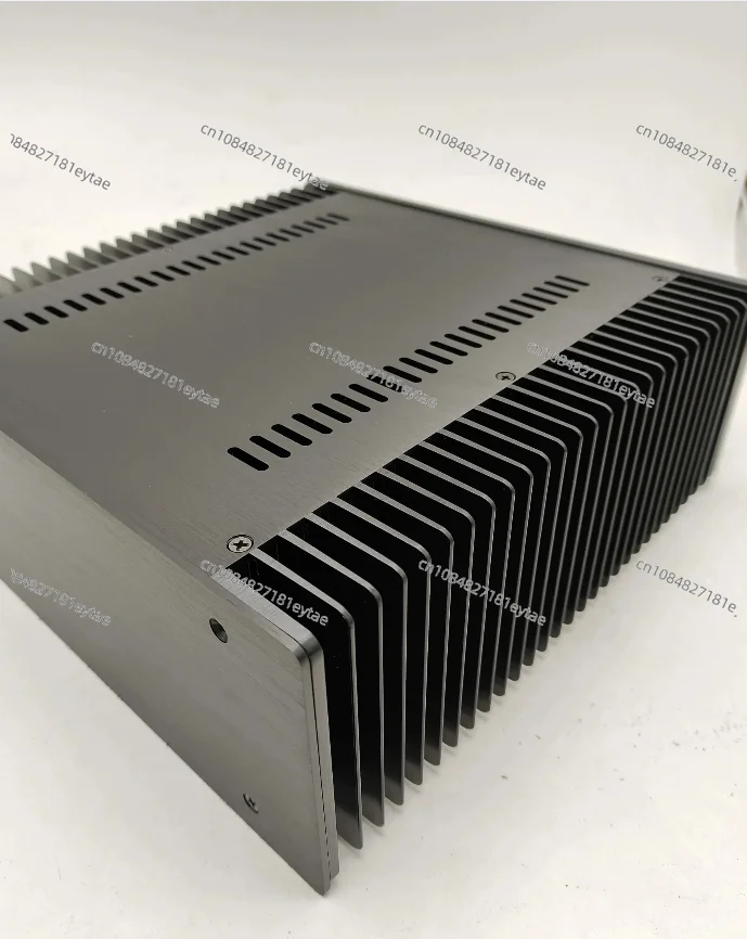 Aluminum Class A Amplifier DIY Chassis both sides heatsink Power Amp Case DIY Enclosure   Audio Install housing 320*120*315MM