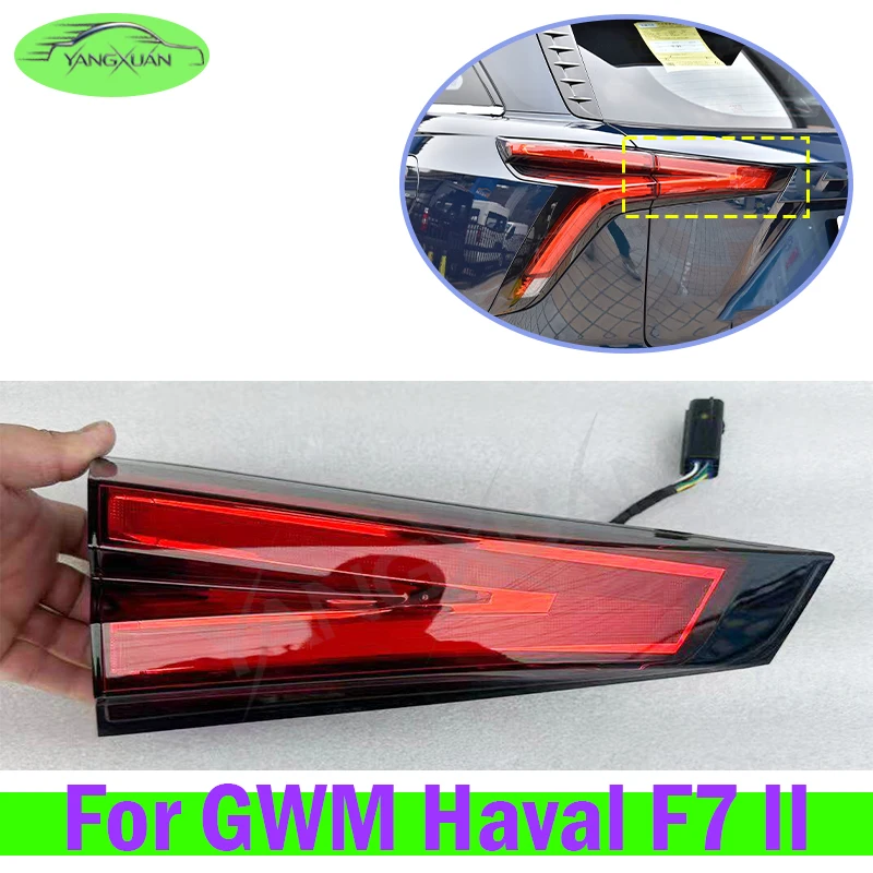 Rear Bumper Inner Taillight Rear Lamp Rear Light For GWM Haval F7 II Rear Tail Light Brake Backup Light Tail Lamp Assembly