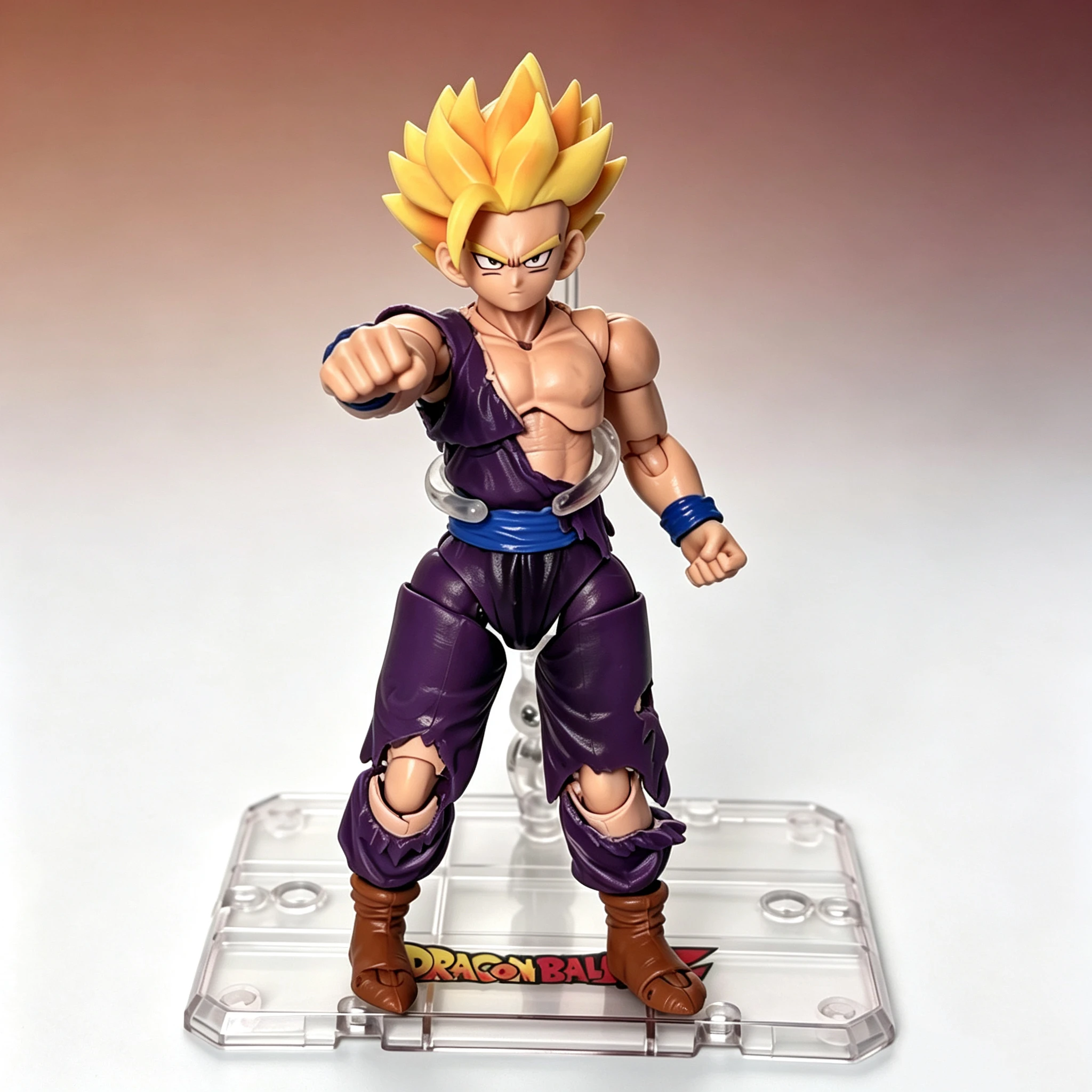 Bandai Dragon Ball Super Saiyan Gohan Large Figure Anime Collectible Birthday Gift Desktop Ornament view 6