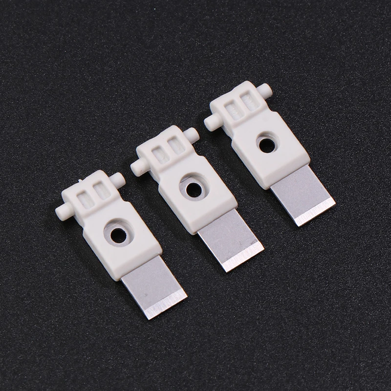 Venda Quente Lâminas de corte de filamento de bambu, 3 peças, substituição para impressora 3d de bambu lab x1/p1/a1, peças sobressalentes de cortador