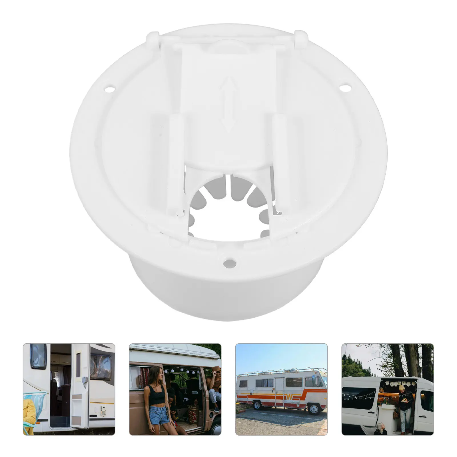 

Wire Organizer 3 Screws Cable Management Cover RV Parts Accessories Durable Waterproof Spacesaving Camper Electrical Storage