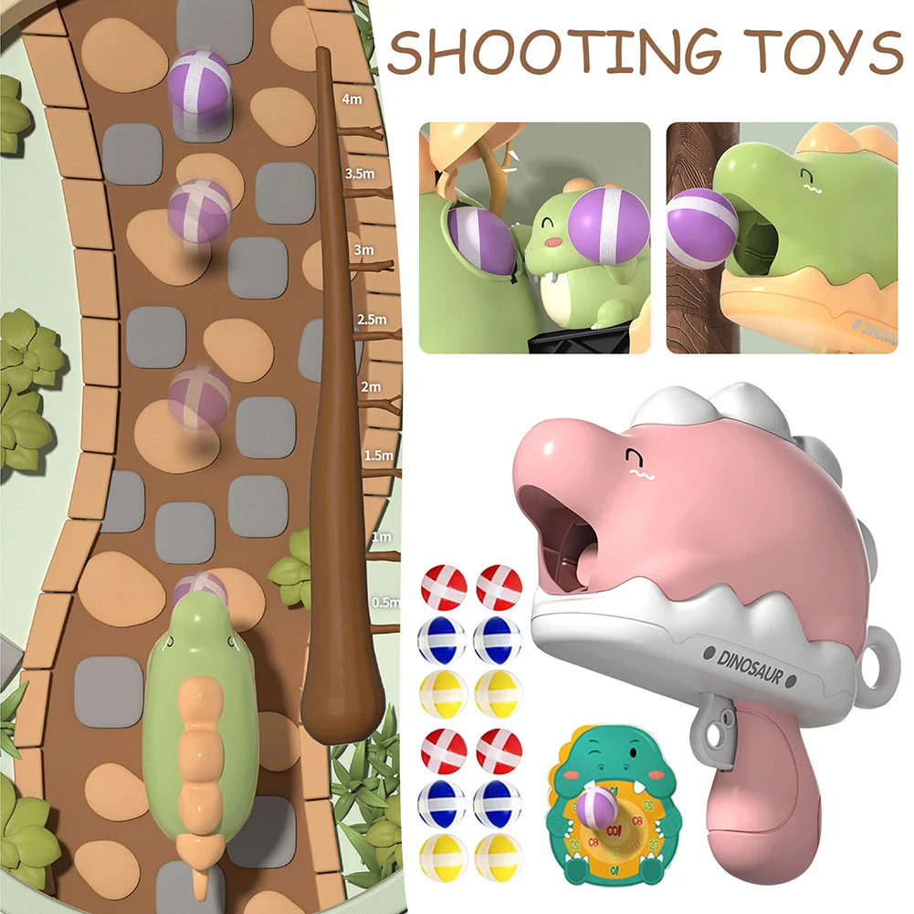 

Детский Симпатичный Динозавр мяч стрельба игрушка родитель-ребенок интерактивные игры игрушки детские конфеты игрушка