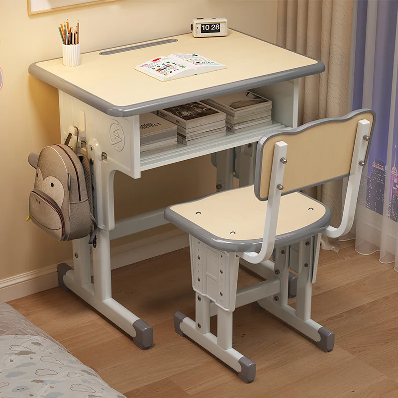 AOLIVIYA School Reading Room Desk Chair Set Kids Study Learning Table Classroom Table Write Home Primary Same