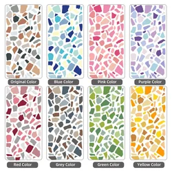 Abstract Irregular Geometric Terrazzo Nursery Wall Decals Removable DIY Vinyl Wall Stickers Kids Room Interior Home Decor Gifts