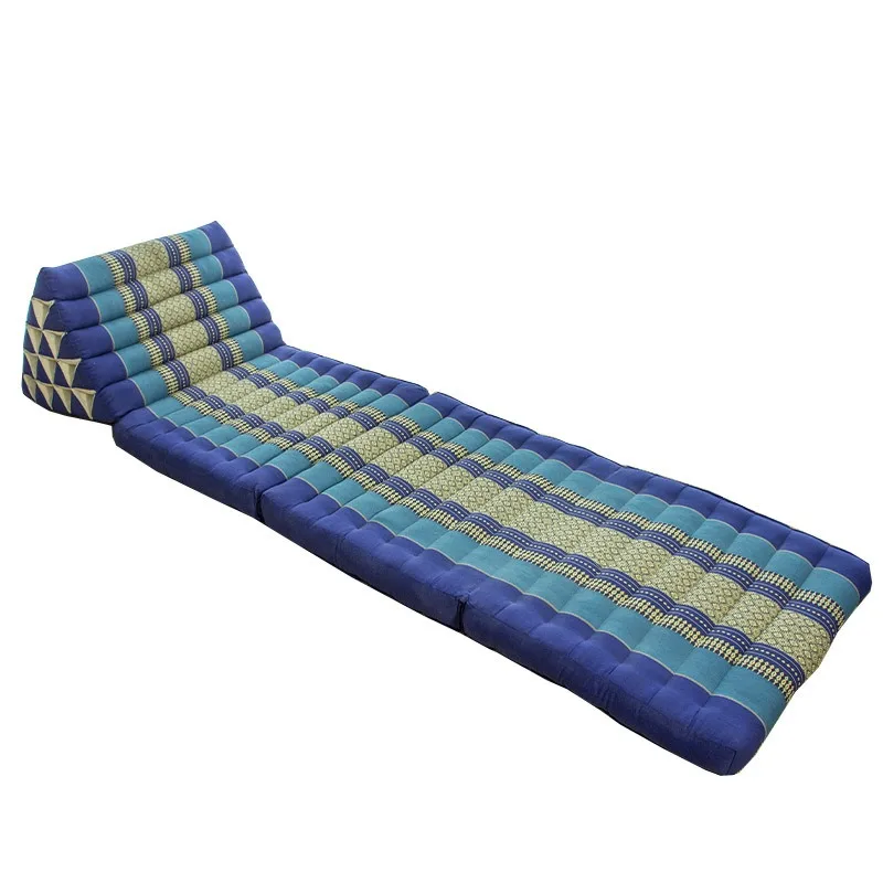 Thai cushion SPA mat, bay window mat, Thai triangular pillow tatami bay window mat, floor sofa cushion