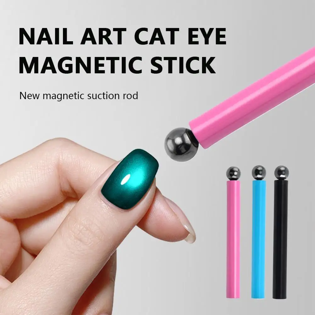

Магнитная палочка «кошачий глаз» для дизайна ногтей, цилиндрический 3D кошачий глаз, УФ-гель, магнитные инструменты, двусторонние инструменты для дизайна ногтей, аксессуары для маникюра