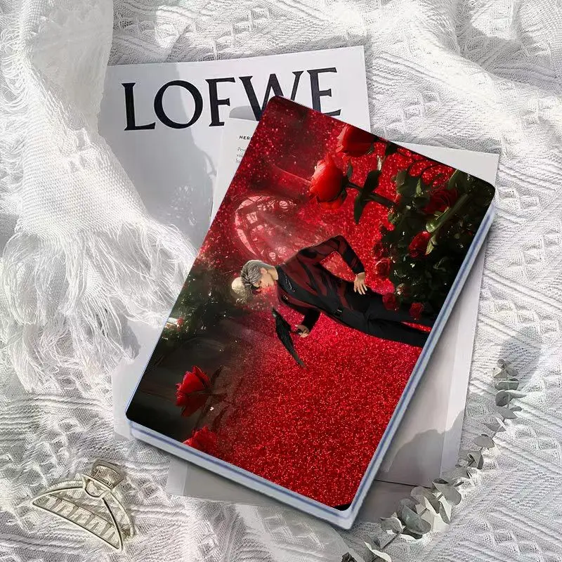 Game Anime Love and Deepspace Cos Xavier Sylus Rafayel Zayne Unisex 2024 New 6x9cm Simple Acrylic Quicksand Mahjong Gift