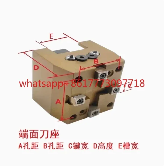 BMT40 BMT45 BMT55 BMT65 Tornio CNC Torretta Blocco Utensili Tornitura E Fresatura Torretta Cilindrica Noiosa End Face Portautensili Fisso