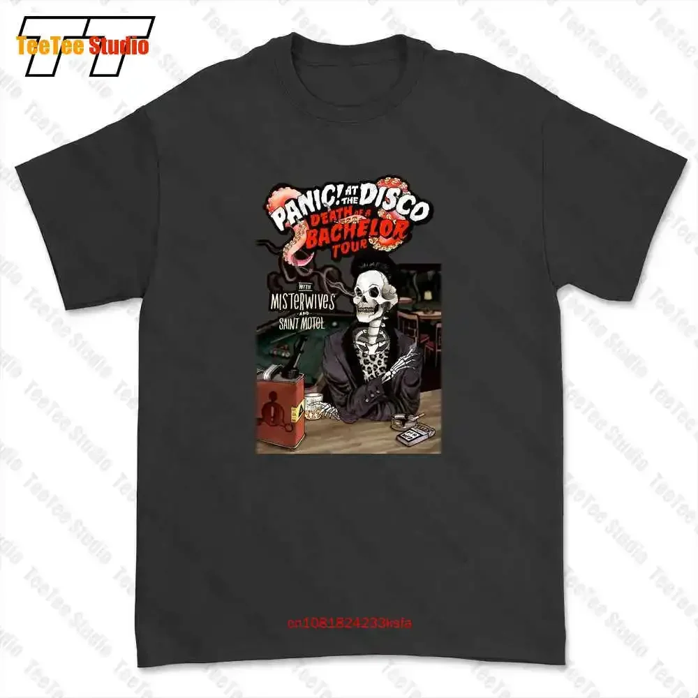 Panic At The Disco Band Death Of A Bachelor Tour Concert 2017 T-shirt Tee ISO9