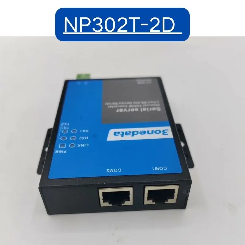 NP302T-2D 2-channel RS232 serial port to Ethernet port communication server Tested OK and shipped quickly