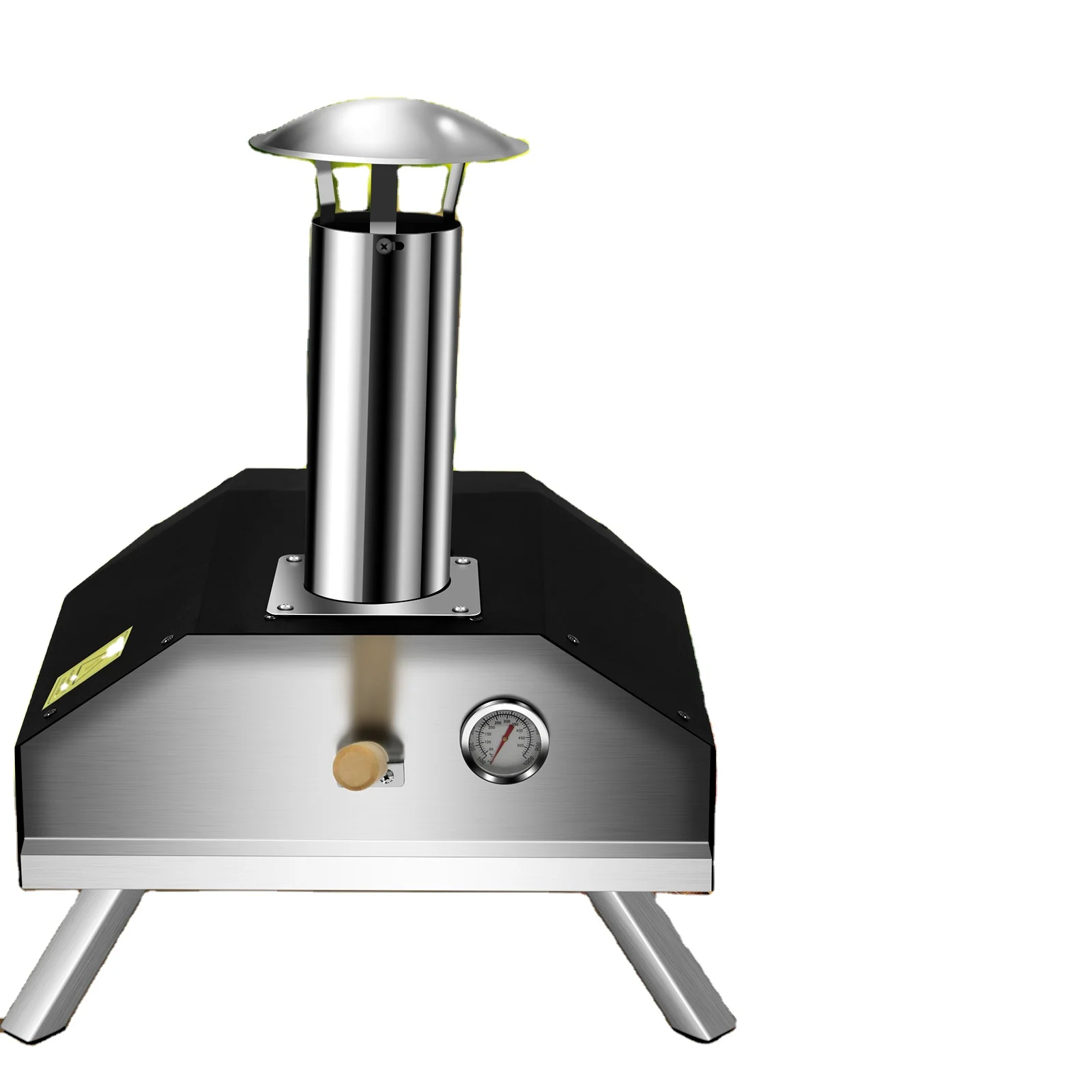 Stylish and Lightweight Stainless Steel Mini Commercial Outdoor Pizza Oven for Household Use BBQ Grills