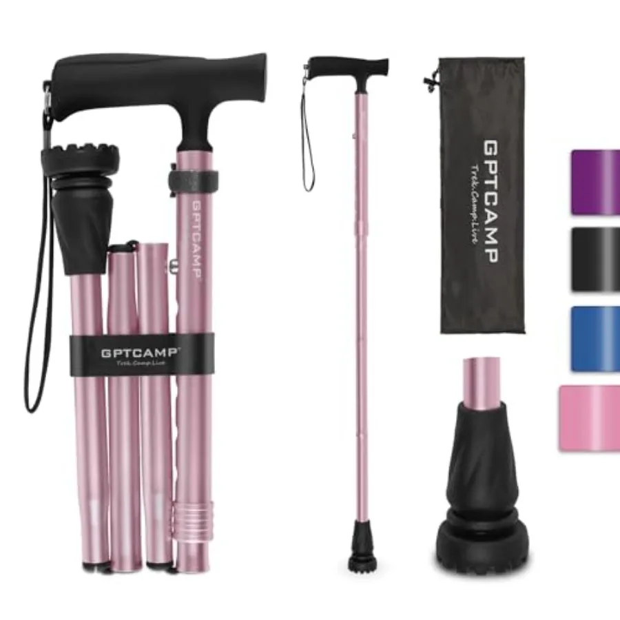 Portable Foldable Walking Cane for Men and Women