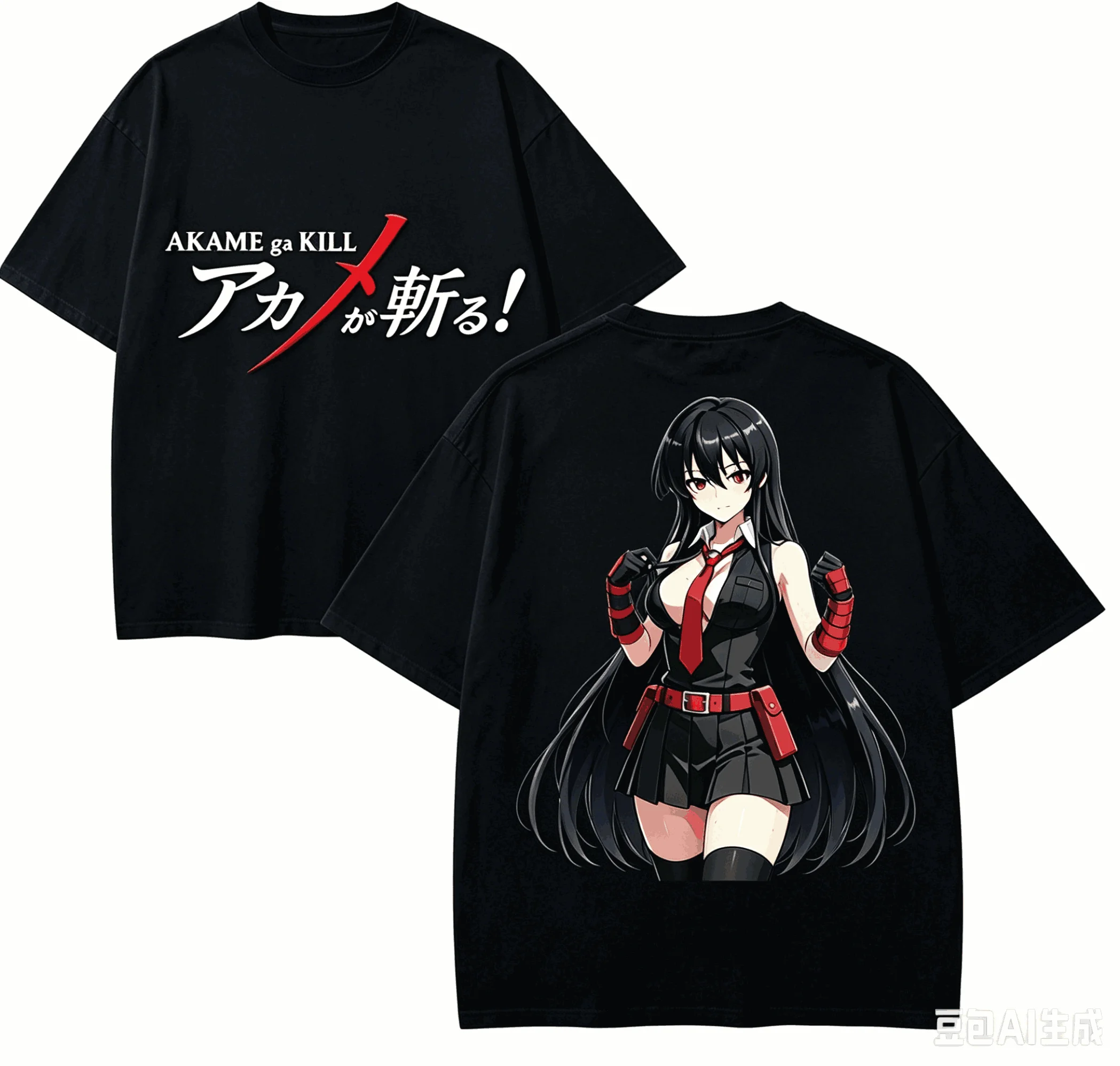Akame ga Kill! Anime Lover T-shirt Harajuku Cotton New Model High Street Retro Oversized Unisex Harajuku high quality Breathable