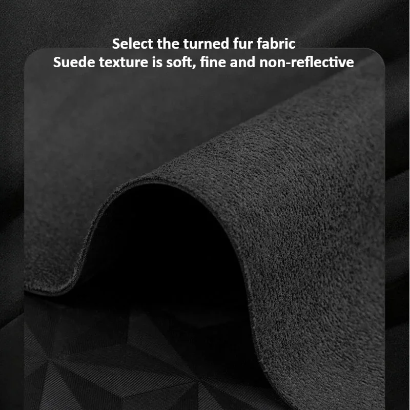 Für Tesla Model 3 Y YL Juniper Highland 2025 2026 Wildleder Armaturenbrett-Abdeckung Sonnenschutz Anti-UV Rutschfeste Armaturenbrett-Sonnenschutzmatte – Detail 2