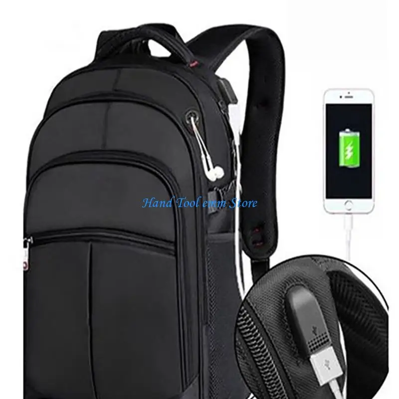 H37F Backpack/Packsack External Extend USB Port Charging Adapter Cellphone