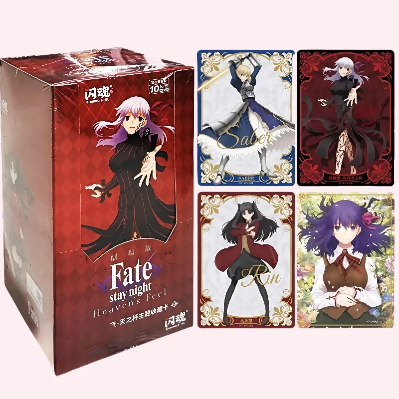 

Официальные подлинные тематические игровые карты Fate/Stay Night Cup, периферийные устройства аниме, фестивальная коллекция, подарки, игрушечные карты, оригинальная коробка