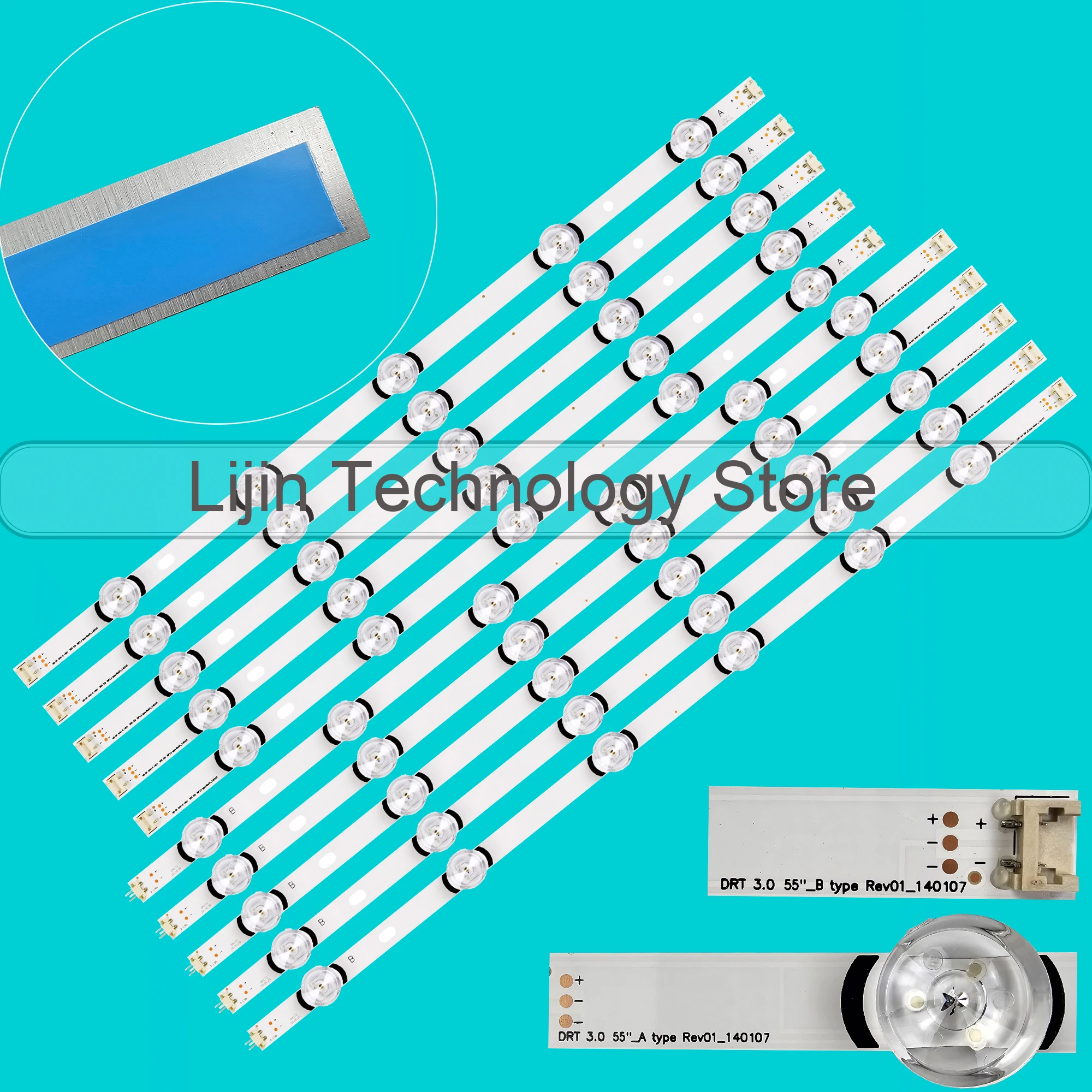 

LED strip For DRT 3.0 55"_A/B Type Rev01_140107 55LB5600 55LB561V 55LB5700 55LB570V 55LY320C 55LB580V 55LB5900 55LB5950 55LB6000