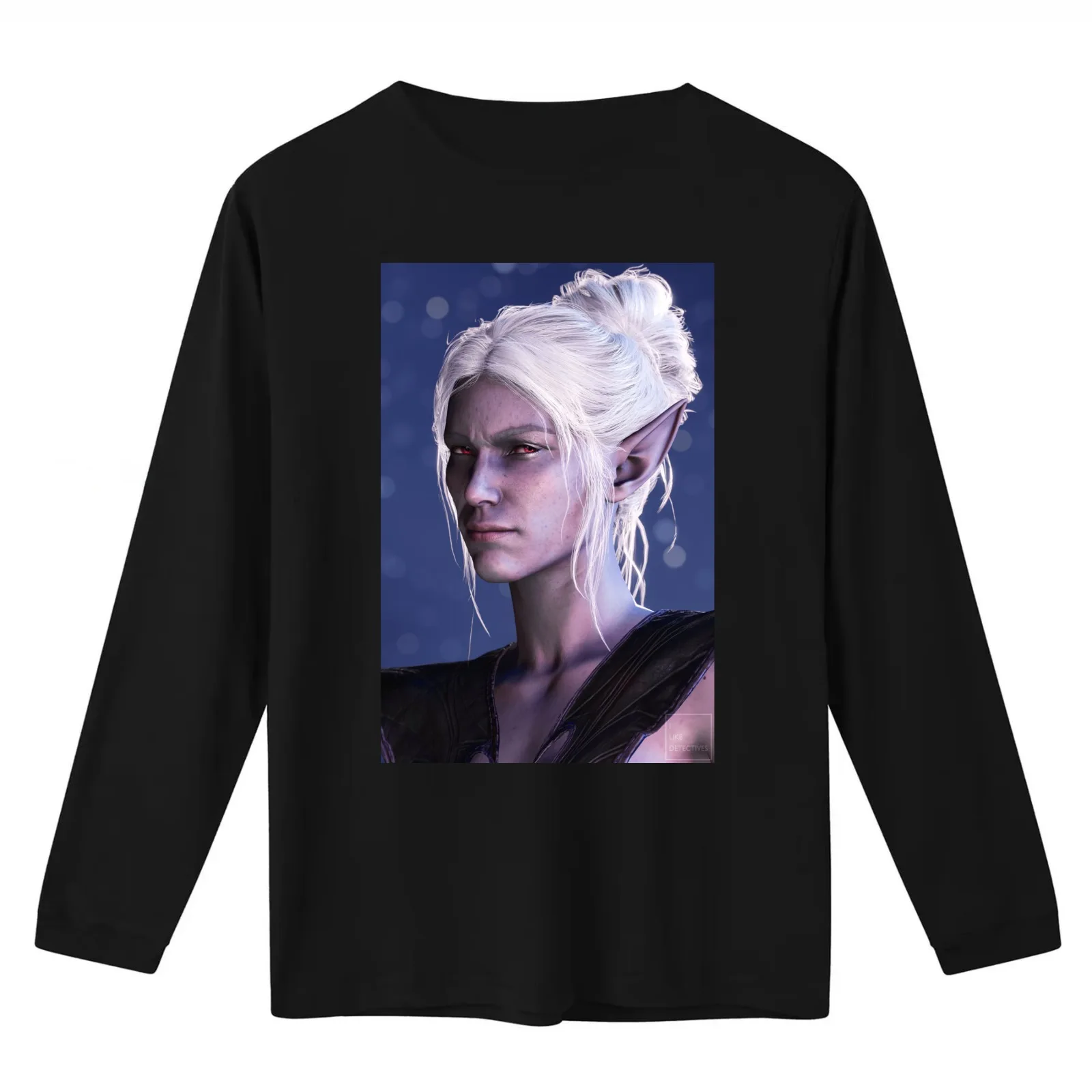 That look Minthara gives Tav before streaming smut directly into their brain T-Shirt Summer Casual Cotton Tee Unisex Men Women