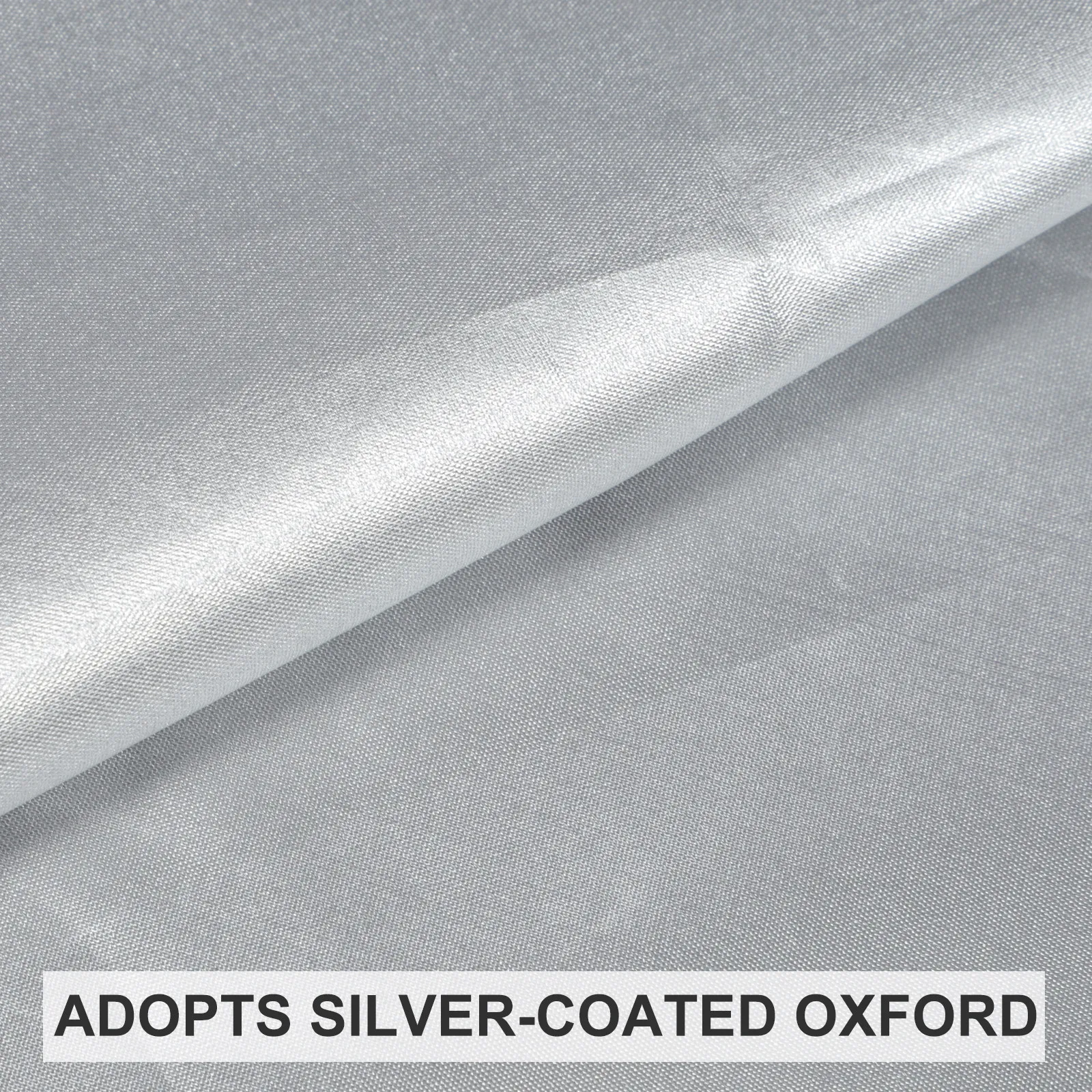 Boat Seat Cover Silver-Coated Oxford Waterproof Folding Protective Rain Proof Daily Use Seat Protector Boat Accessory