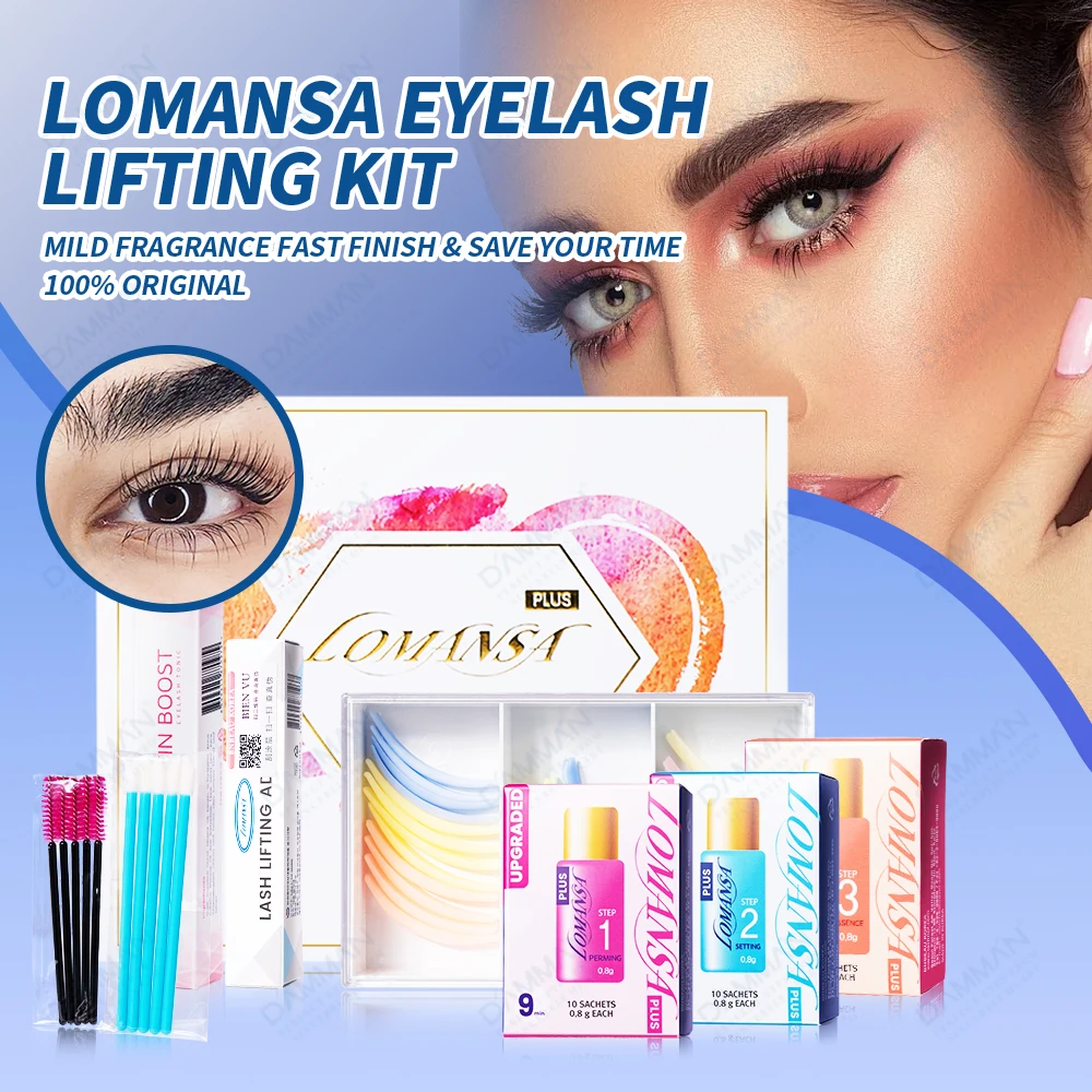 

1Pcs Professional 9Minutes Step1 2 3 Lomansa Lash Lifting Kit Eyelashes Curling Perming Set Long Lasting Lash Lift Glue Makeup