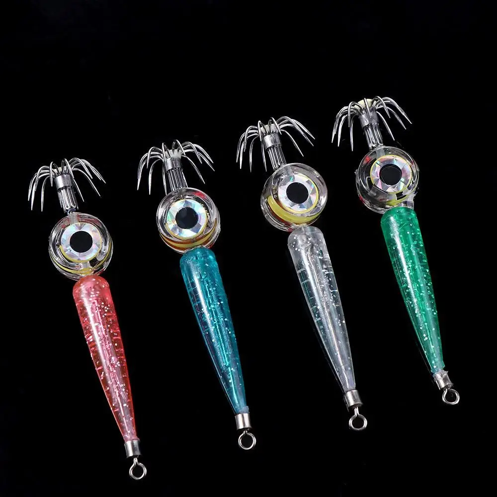 Sea Luminous Lure Flashing Lamp Sea Fishing Feeder Squid Bait LED Fish Lamp FIshing LED Light Squid Jig Hook Fishing Lure Light