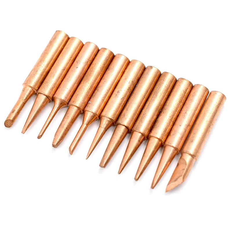 1Set 900m-T-I 900M-T-B Welding Tool Lead-Free Soldering Iron Head Bit For Welding Accessories Soldering Iron Tip