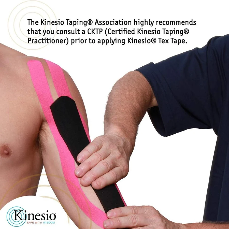 5M Kinesiologie Tape Athletic Hansaplast Sport Muscle Patch Recovery Umreifung Gym Wasserdichte Muskelzerrung ​ Verletzungsgemachter Verband – Detail 1