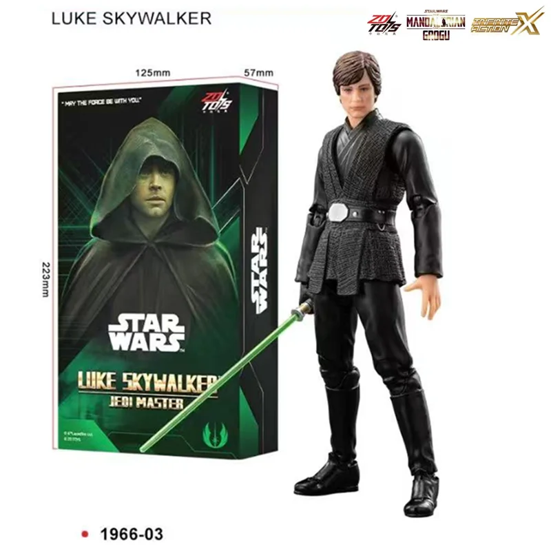 Zd Toys 1/10 Star Wars Darth Vader Stormtrooper Luke Skywalker Grogu The Mandalorian Action Figure  Model Figure Collectible Toy view 5