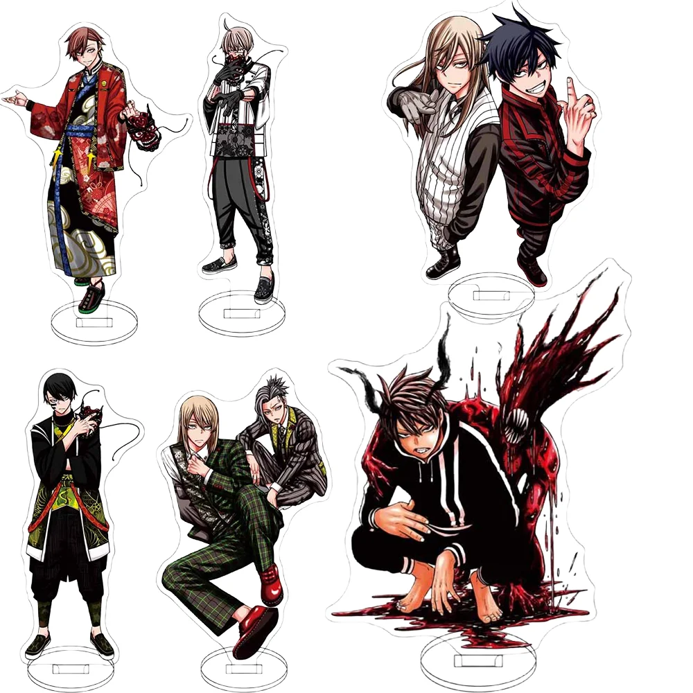 アニメ Tougen Anki アクリルスタンド製品アクセサリーギフト Shiki Ichinose、Naito Mudano 15 センチメートルコスプレモデルギフト